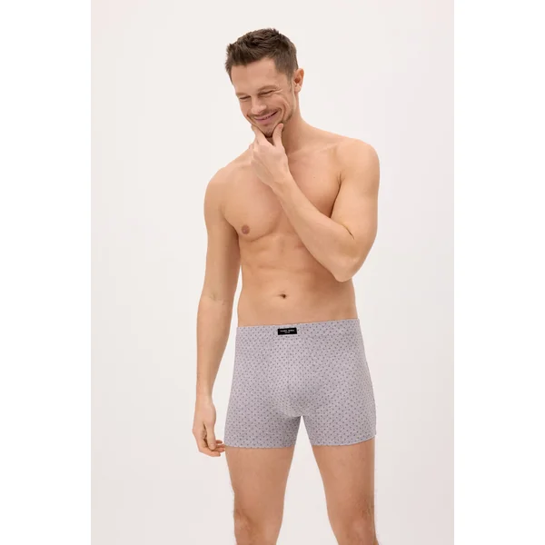 Lot de 2 boxers imprimés à motifs minimalistes