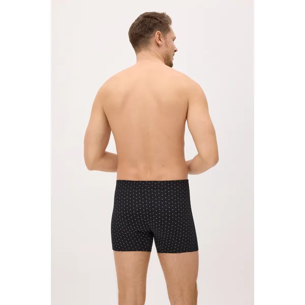 Lot de 2 boxers imprimés à motifs minimalistes