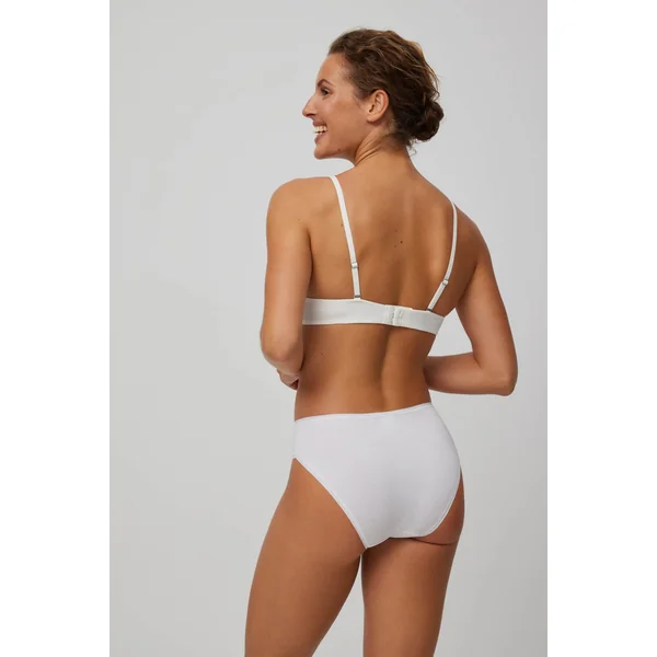 Lot de 2 culottes midi basiques blanches