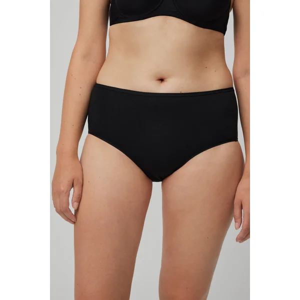 Lot de 2 culottes montantes basic noires