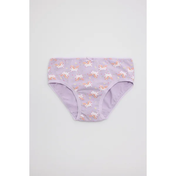 Lot de 2 culottes pour enfants à motif licorne