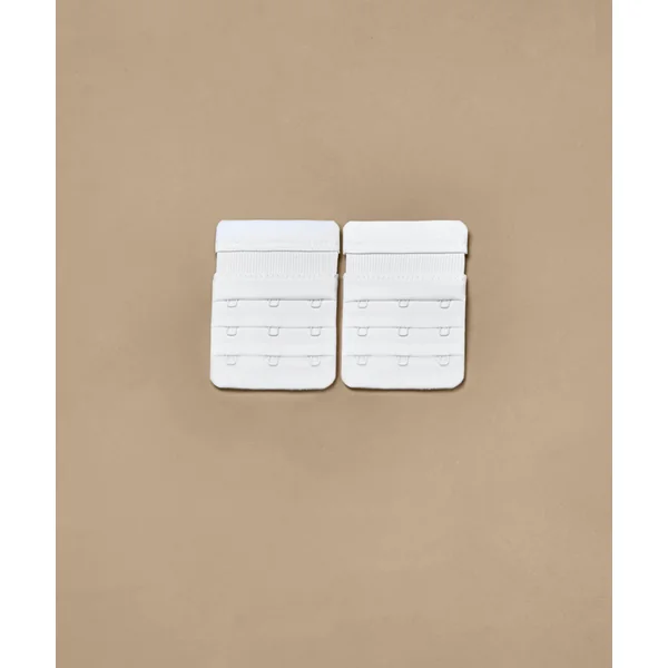 Lot de 2 extensions pour soutien-gorge - Blanc