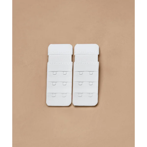 Lot de 2 extensions pour soutien-gorge - Blanc