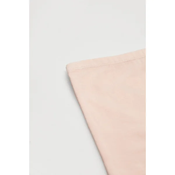 Lot de 2 jupes-culottes fille en coton gris et rose