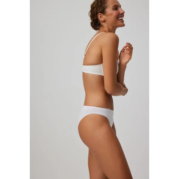 Lot de 2 mini culottes basiques blanches