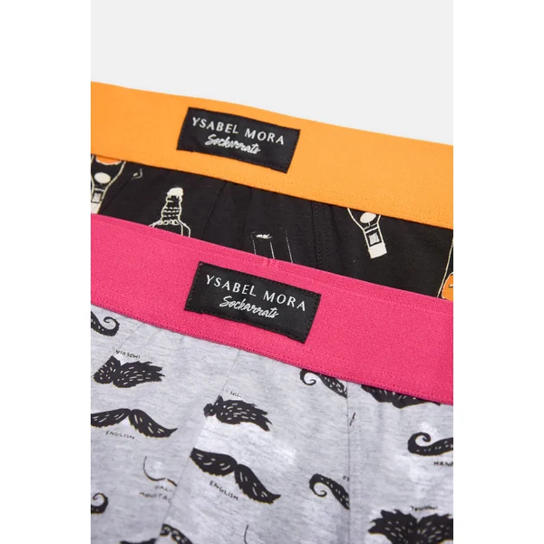 Lot de 2 slips imprimés Sockarrats