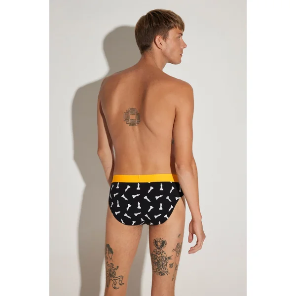 Lot de 2 slips imprimés Sockarrats Chess