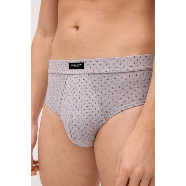 Lot de 2 slips minimalistes à rayures imprimées