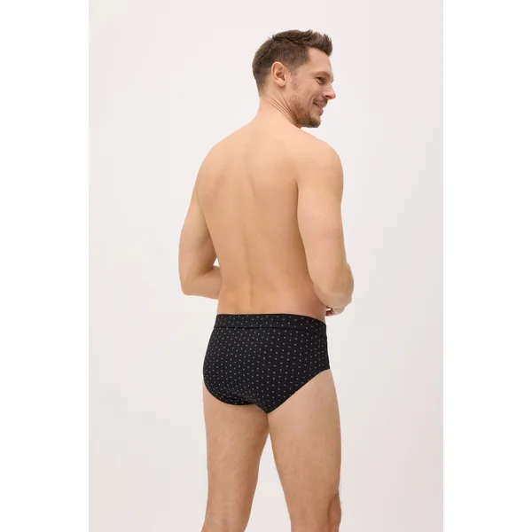 Lot de 2 slips minimalistes à rayures imprimées