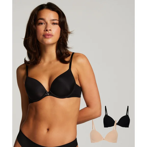 Lot de 2 Soutiens-gorge à armatures préformés - Beige