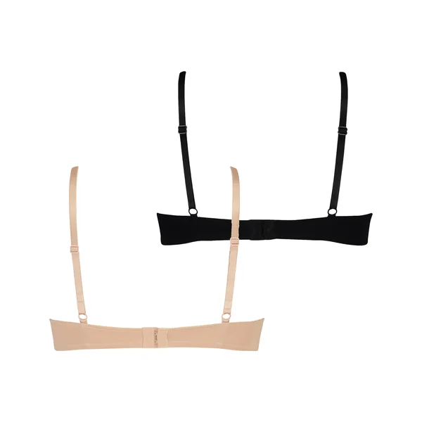 Lot de 2 Soutiens-gorge à armatures préformés - Beige