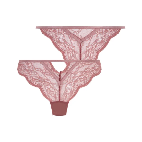 Lot de 2 strings Isabelle - Rose