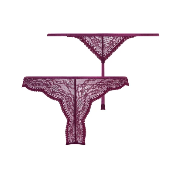 Lot de 2 strings Isabelle - Violet