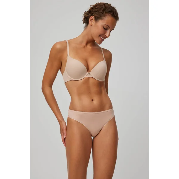 Lot de 2 tongs basiques nude