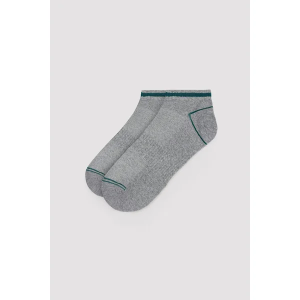 Lot de 3 chaussettes courtes avec détails à rayures contrastées