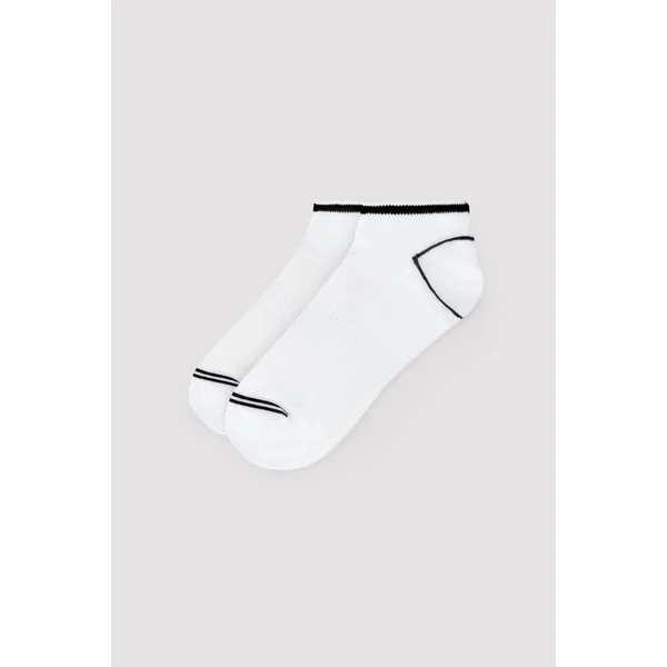 Lot de 3 chaussettes courtes avec détails à rayures contrastées