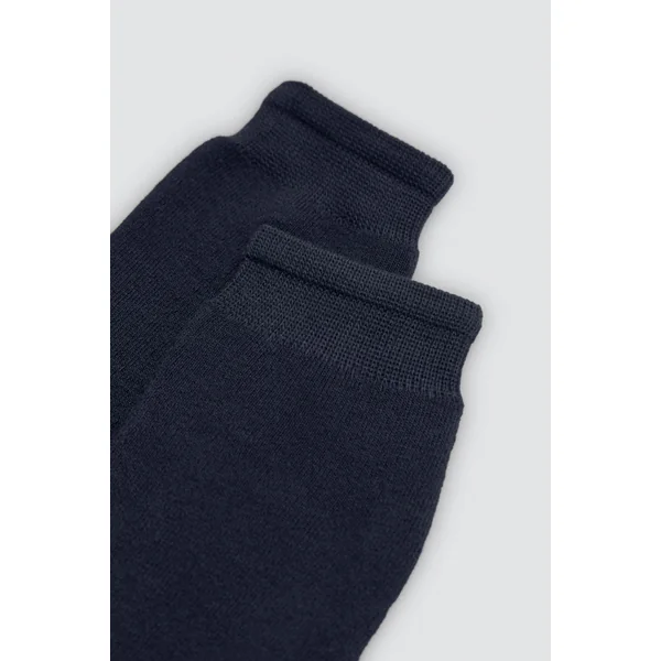 Lot de 3 chaussettes hautes thermiques avec poignets anti-pression aux couleurs neutres