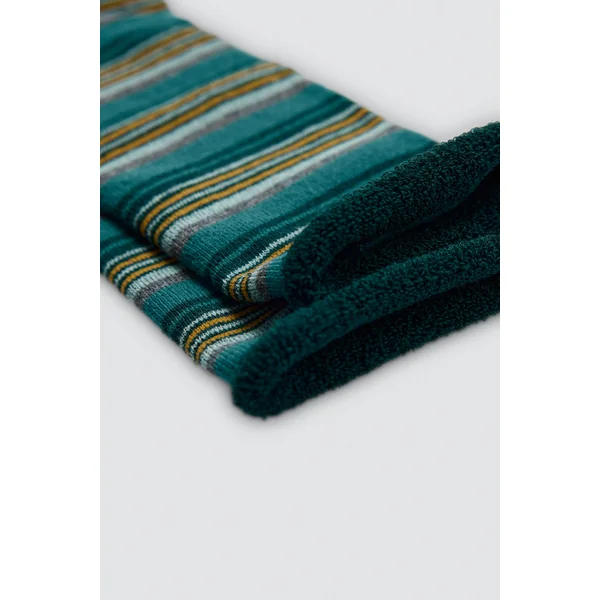 Lot de 3 chaussettes hautes thermiques imprimées sans revers