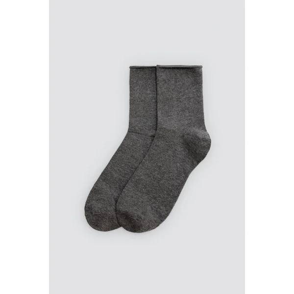 Lot de 3 chaussettes hautes unies multicolores basiques