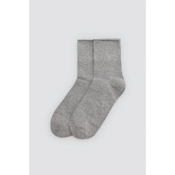 Lot de 3 chaussettes hautes unies multicolores basiques