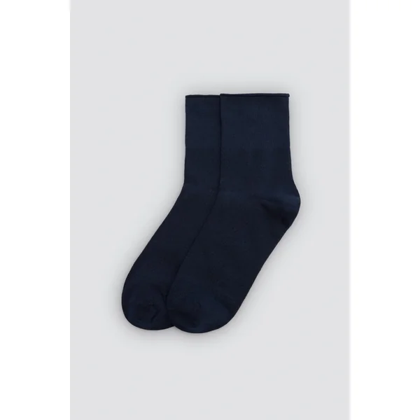 Lot de 3 chaussettes hautes unies multicolores basiques