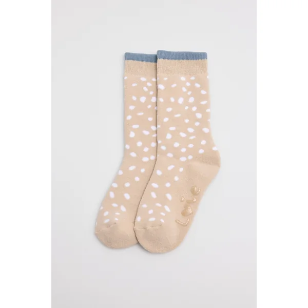 Lot de 3 chaussettes thermiques antidérapantes pour enfants Love