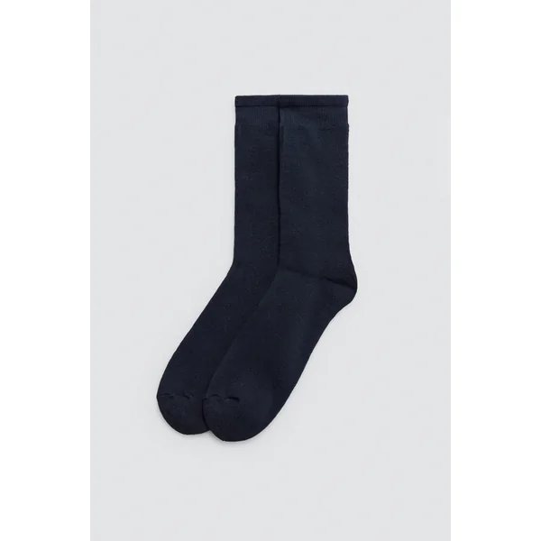 Lot de 3 chaussettes thermiques de couleur neutre