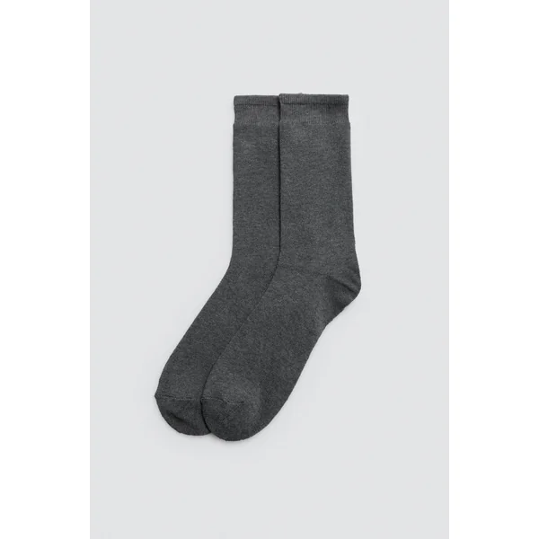 Lot de 3 chaussettes thermiques de couleur neutre