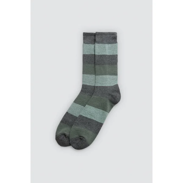 Lot de 3 chaussettes thermiques hautes imprimées sans revers