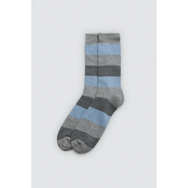 Lot de 3 chaussettes thermiques hautes imprimées sans revers