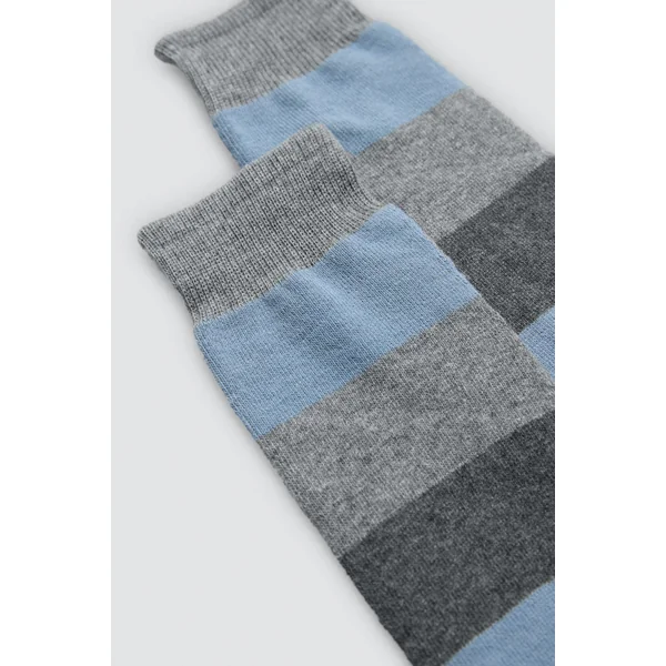 Lot de 3 chaussettes thermiques hautes imprimées sans revers