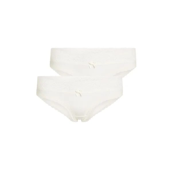 Lot de 3 culottes brésiliennes Dakota - Blanc