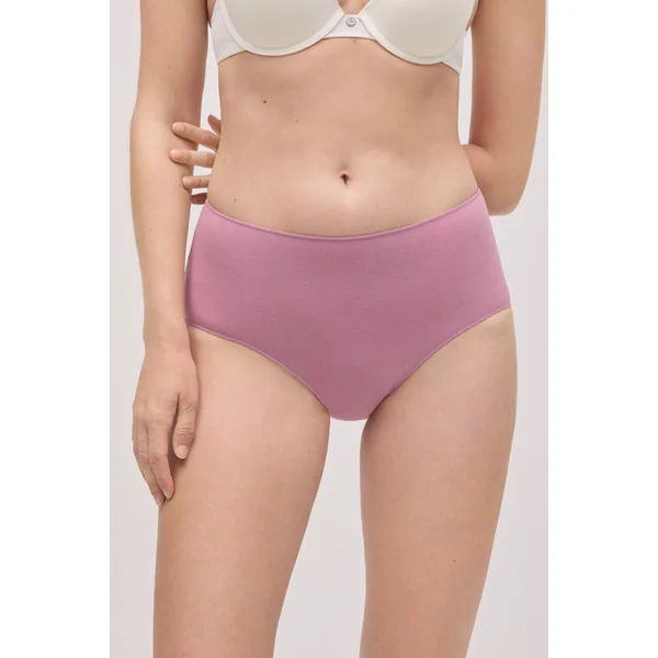 Lot de 3 culottes taille haute basiques en coton