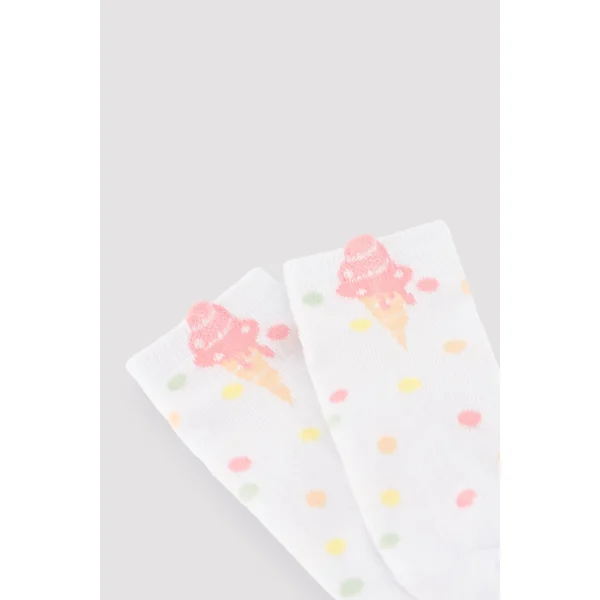 Lot de 3 paires de chaussettes enfant à motif glace