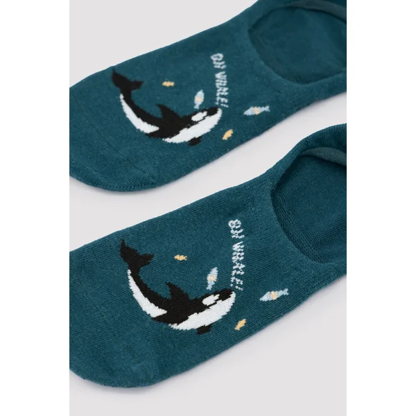 Lot de 3 petits doigts pour homme avec imprimé animal marin