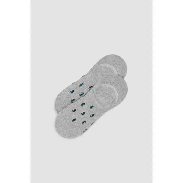 Lot de 3 petits doigts pour homme avec imprimé animal marin