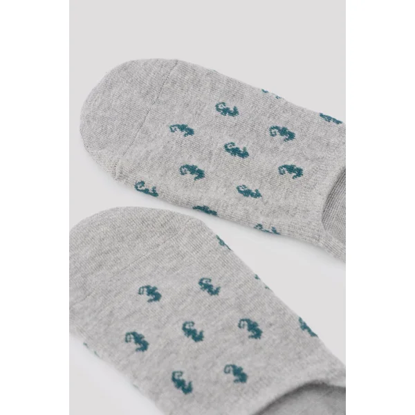 Lot de 3 petits doigts pour homme avec imprimé animal marin