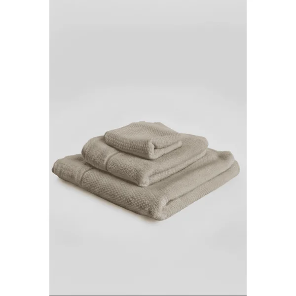 Lot de 3 serviettes beiges | MUYDEMI