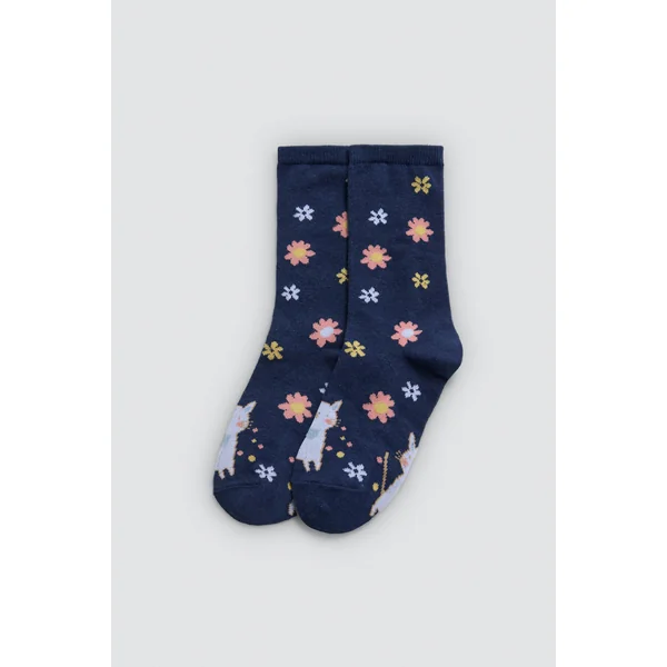 Lot de 4 chaussettes enfant imprimées Sweet Flowers