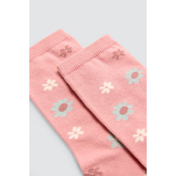 Lot de 4 chaussettes enfant imprimées Sweet Flowers