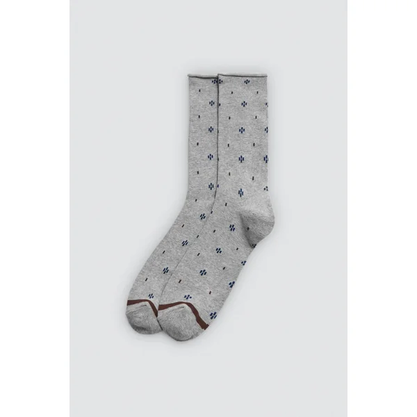 Lot de 4 chaussettes hautes imprimées sans revers
