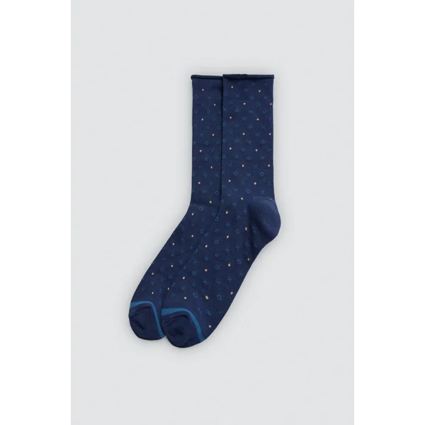 Lot de 4 chaussettes hautes imprimées sans revers