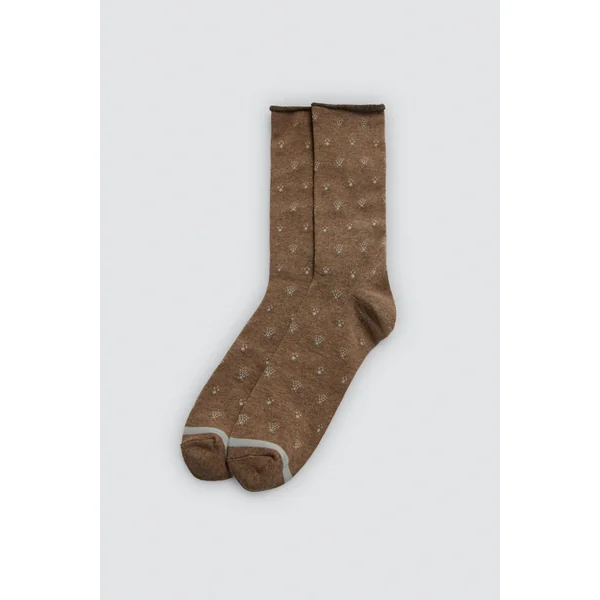Lot de 4 chaussettes hautes imprimées sans revers