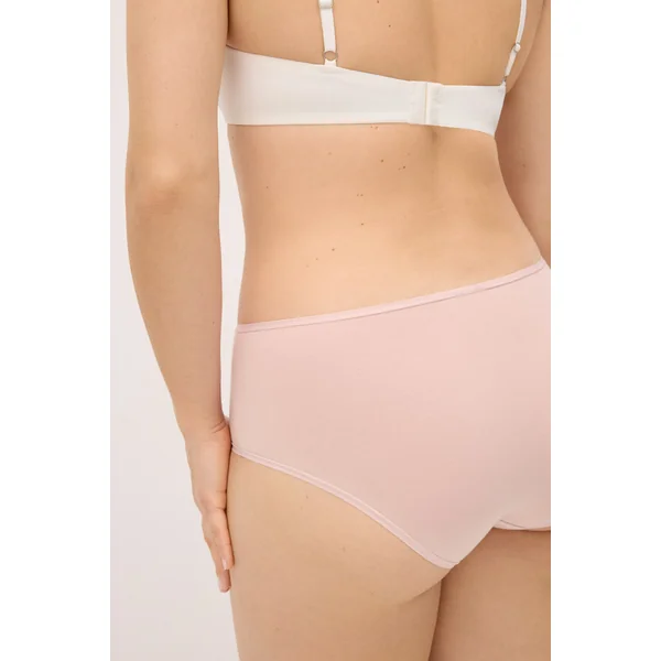 Lot de 4 culottes basiques taille haute de couleurs assorties