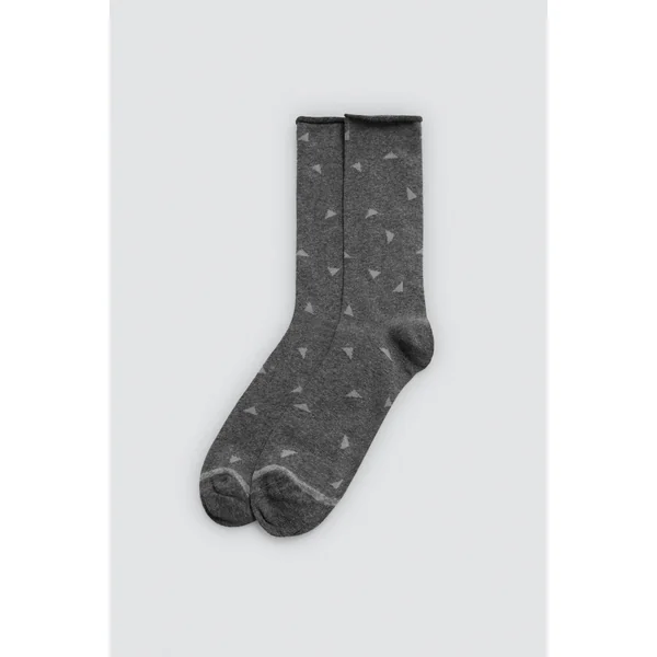 Lot de 6 chaussettes hautes imprimées sans revers