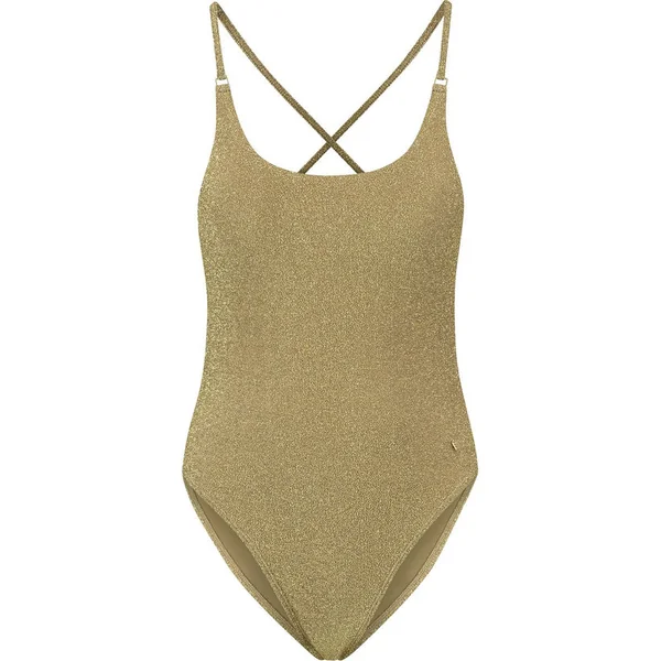 Maillot De Bain 308A Gold Glitter