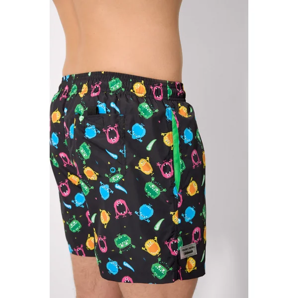 Maillot de bain moyen imprimé monstre Sockarrats
