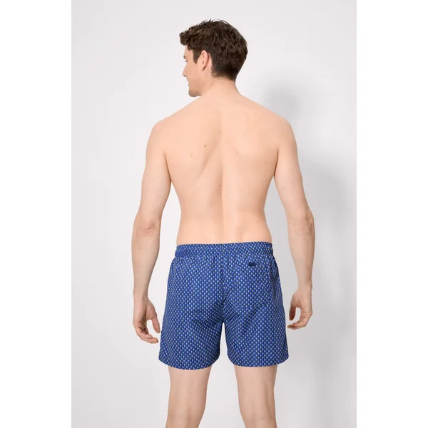 Maillot de bain taille moyenne à imprimé marin ethnique