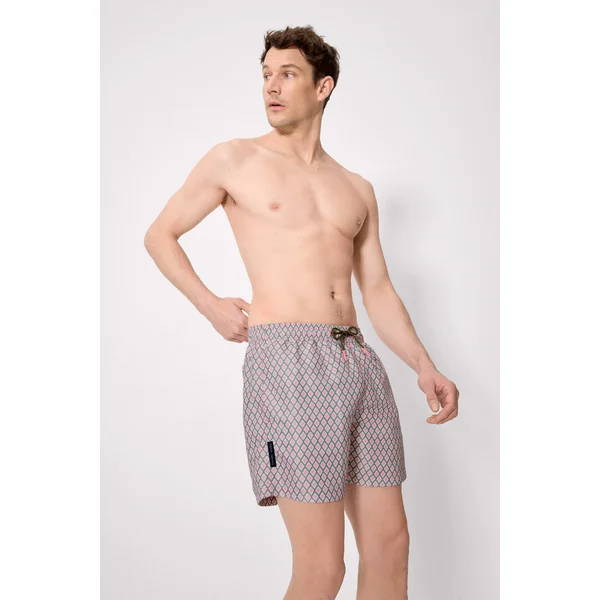Maillot de bain une pièce à imprimé ethnique multicolore