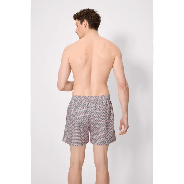 Maillot de bain une pièce à imprimé ethnique multicolore